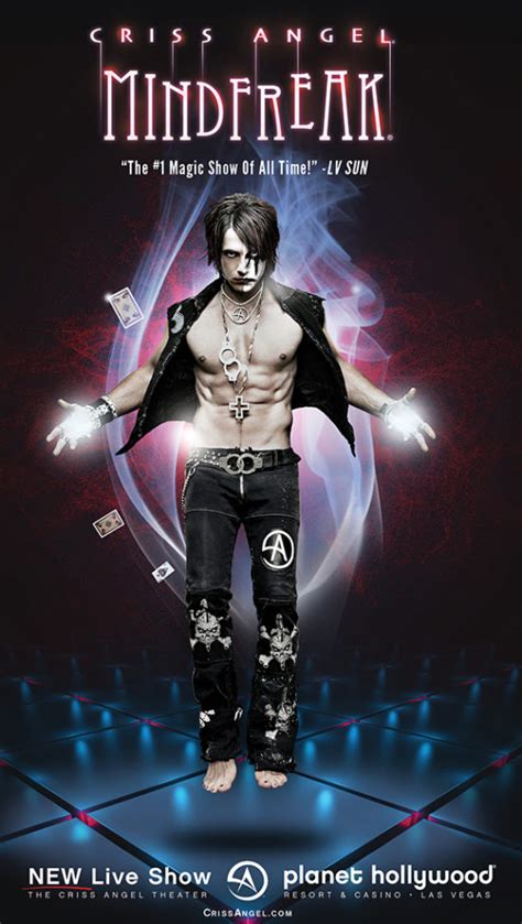Criss angel magic with the stars